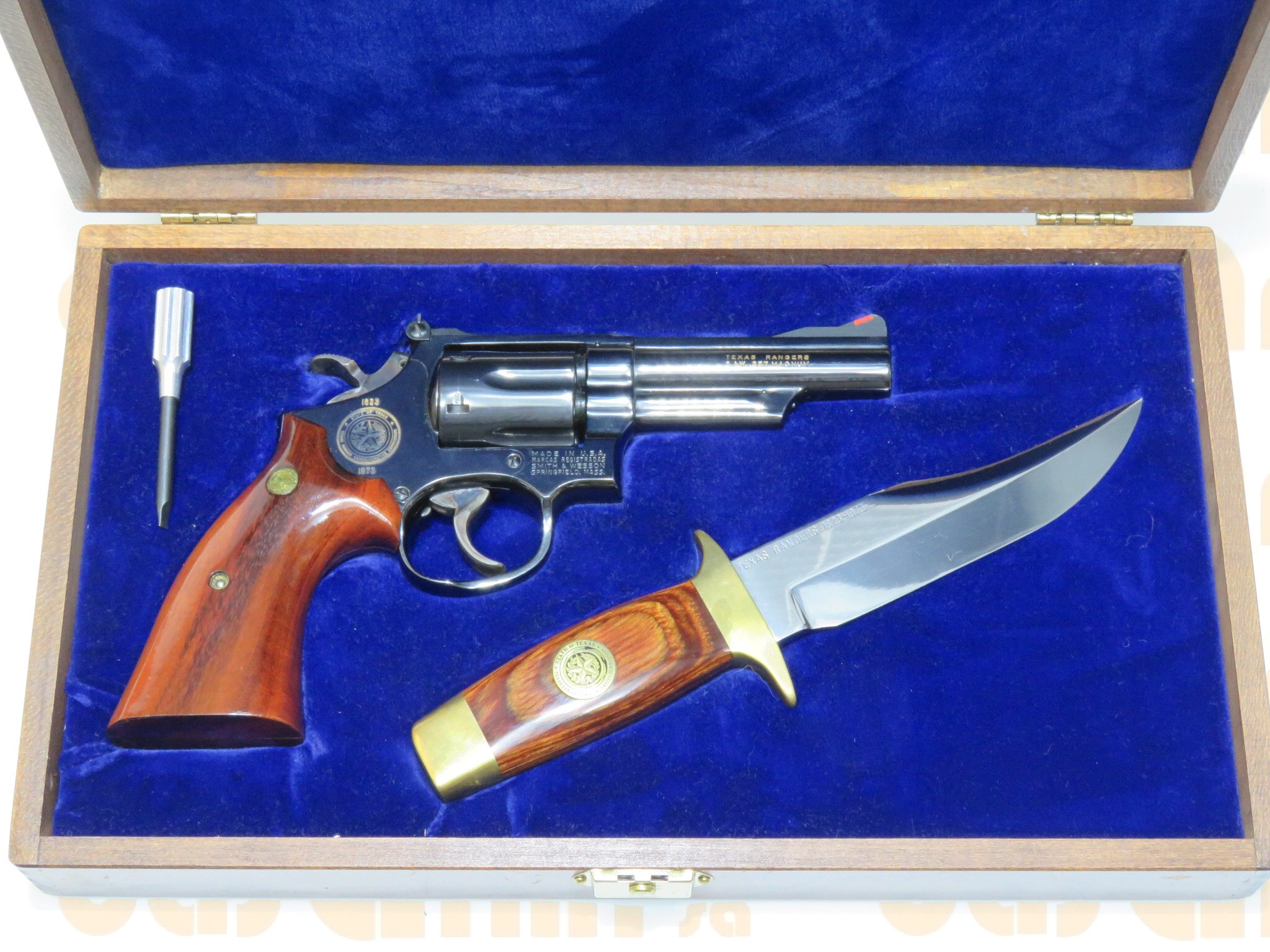 Smith & Wesson mod. S&W 19-3 Texas Ranger Commemorative, con cofanetto originale .357 Magnum